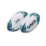 RUGBY BALL - ELITE SIZE-5 (BLUE & WHITE)