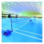 BADMINTON POST MOVABLE TYPE 40MM PIPE ROUND
