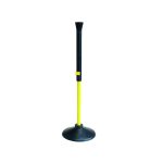 BATTING TEE WITH RETAINING CLIP & RUBBER BASE WITH BAG