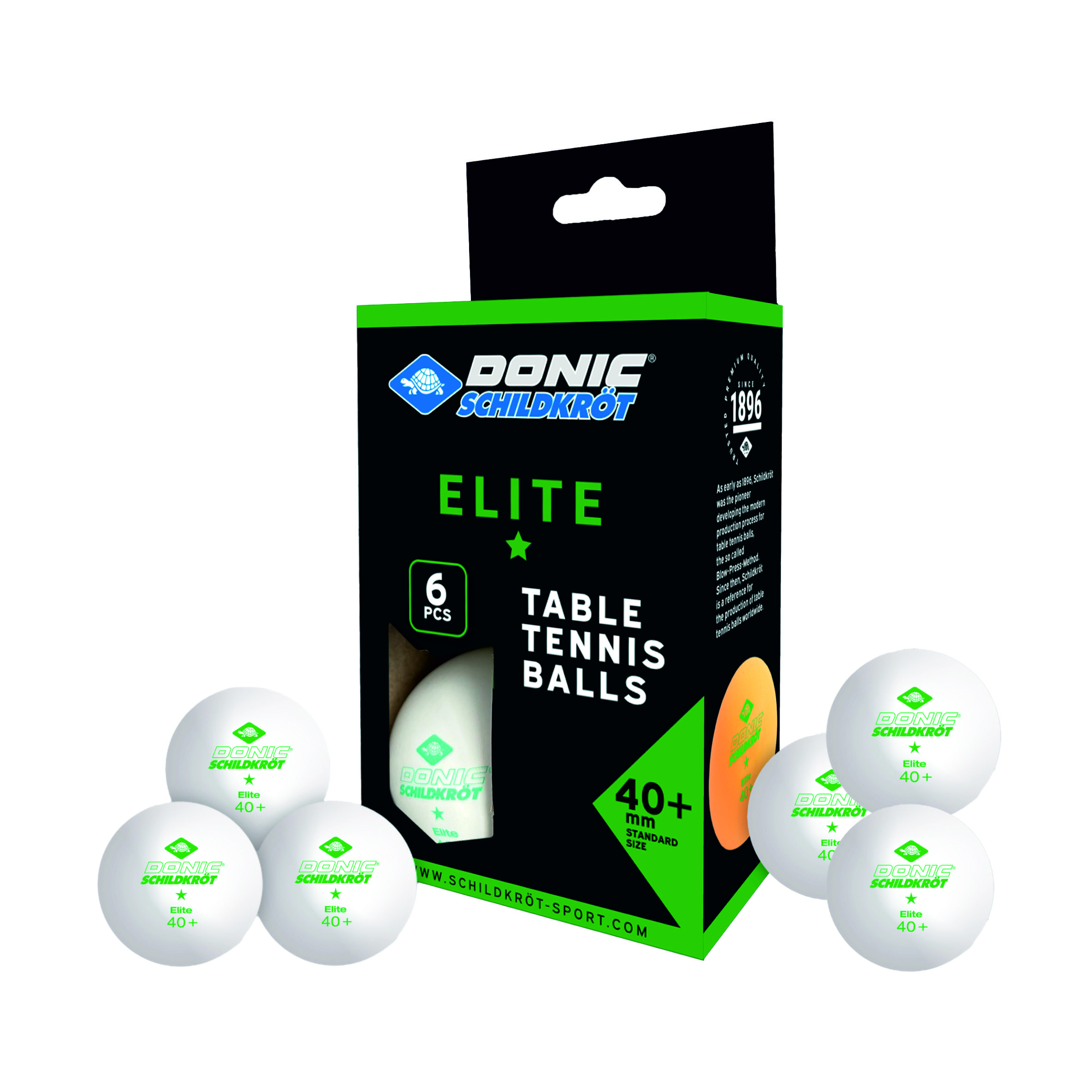 DSK TT BALL 608510 DSK TT BALL ELITE 1* 40+ - Image 1