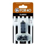 WHISTLE FOX 40 (W/O LANYARD)  BLACK  CLASSIC