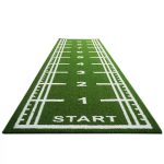 Sled Track Grass with Marking - 10 x 2 Meters (Green)