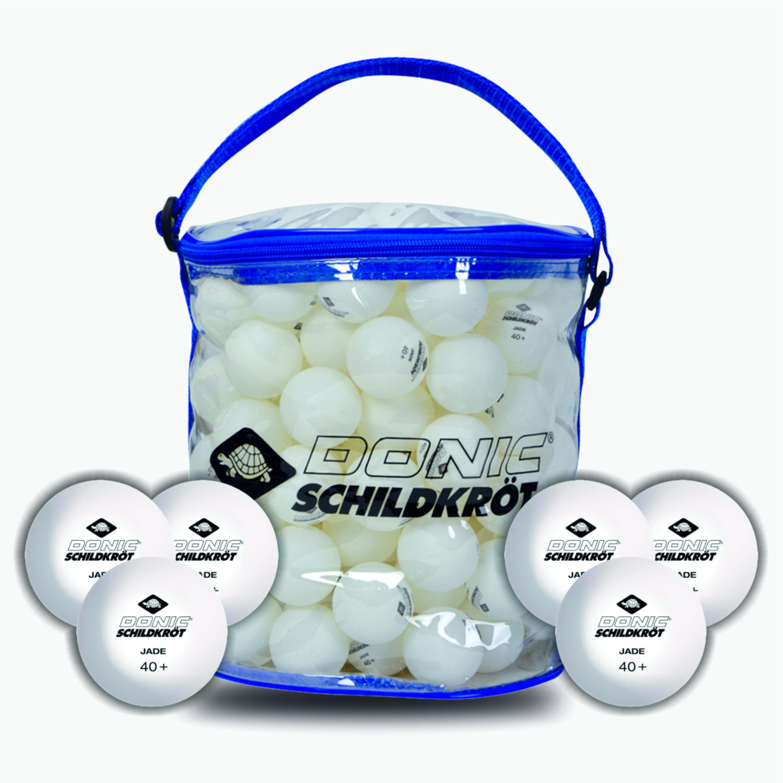 TABLE TENNIS BALL JADE40+ DSK WHITE 608501 DSK TT BALL JADE 40+ - Image 1