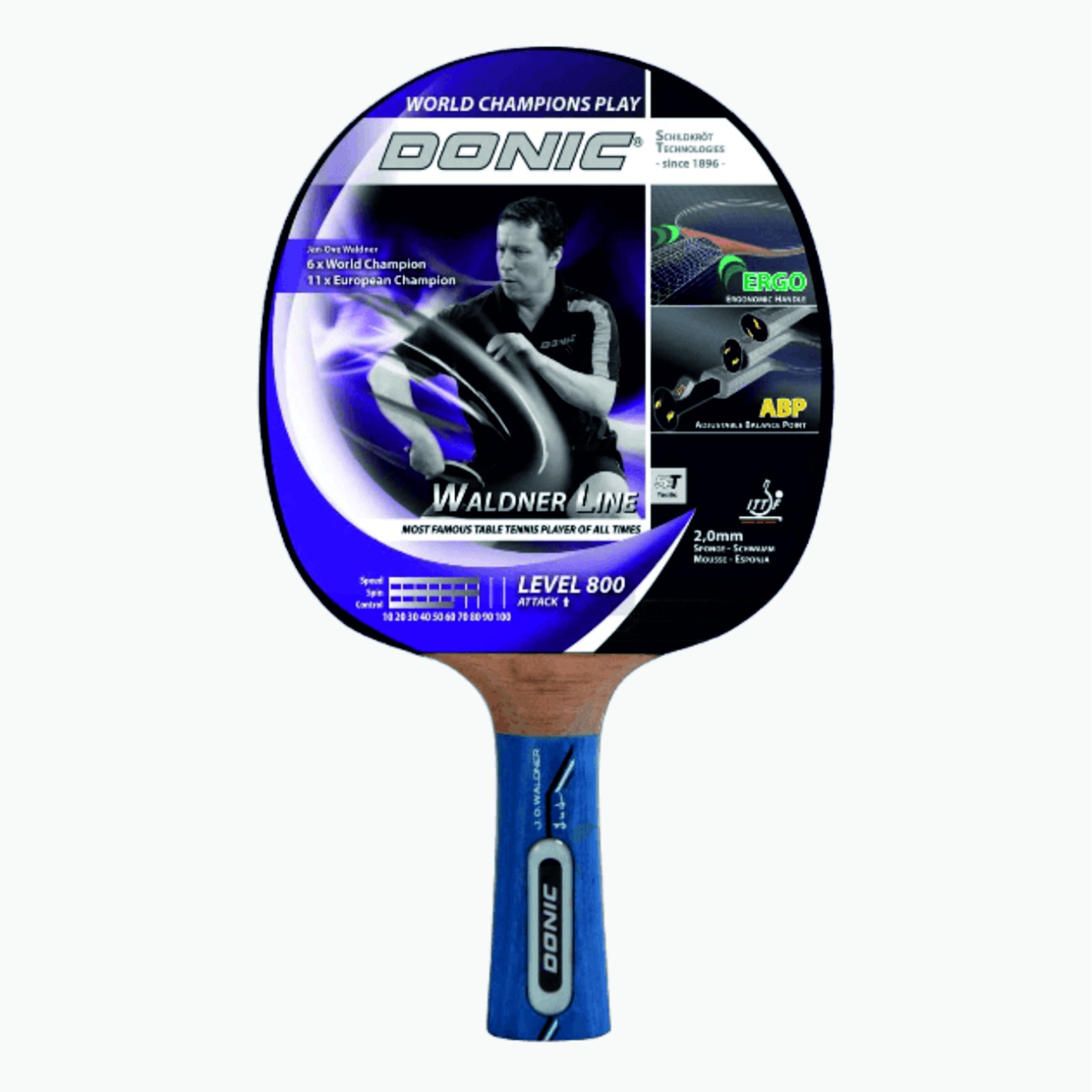 TABLE TENNIS RACKET WALDNER 800 DONIC 754882 DONIC TT BAT WALDNER 800 - Image 1