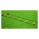 AGILITY LADDER- SUPERIA WIDE (FIXED -9M LONG, RUNGS-50 CM) COLOUR-YELLOW WITH LIGHT FABRIC BAG