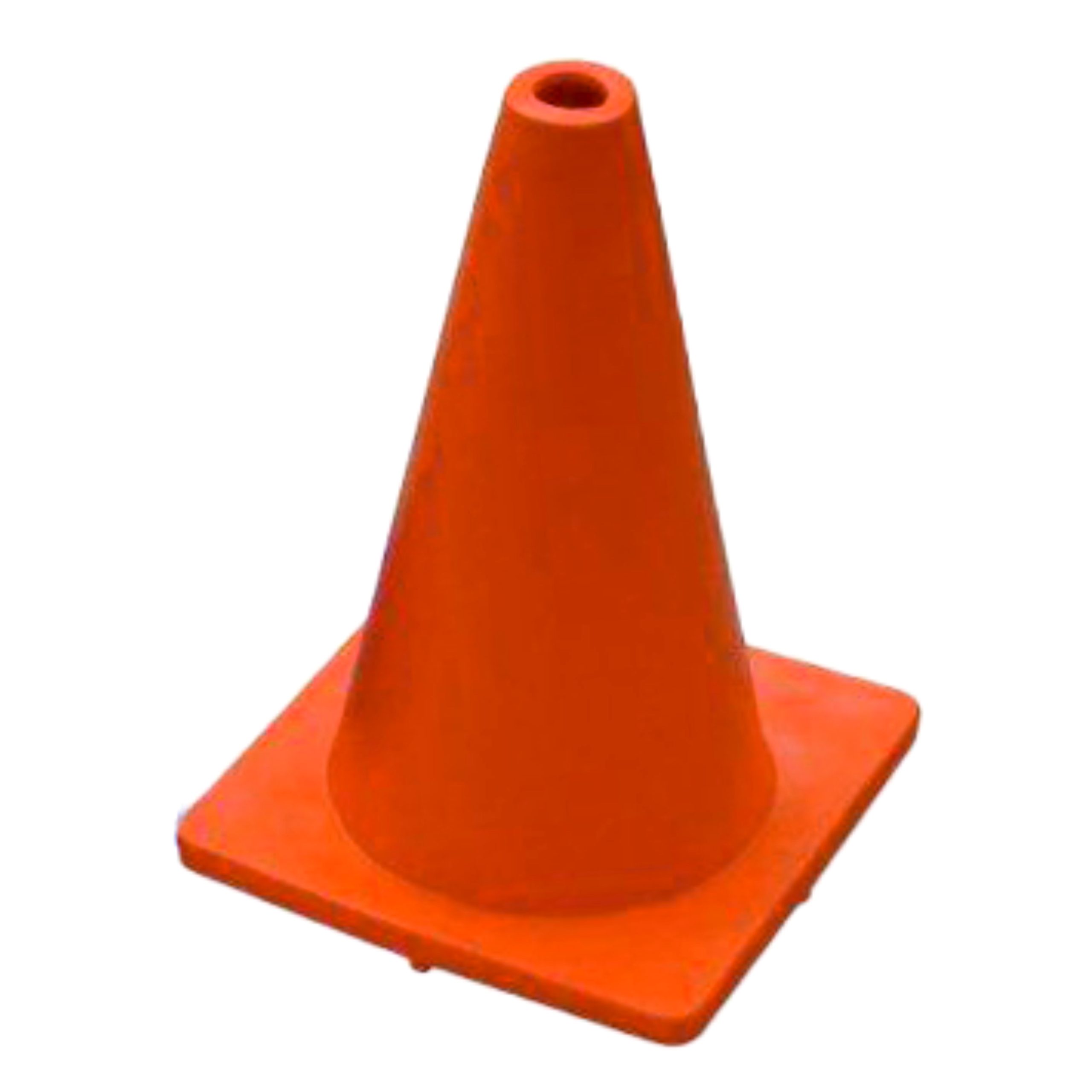 VINEX CONE 12 INCH FLEXIBLE CONE- 12" ORANGE FLEXIBLE WITH ONE HOLE ON TOP - Image 1