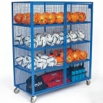 DELUXE STORAGE SHELVING CAGE