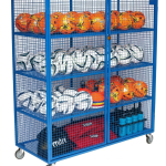 DELUXE STORAGE SHELVING CAGE