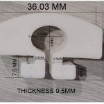 SAS TWIST & LOCK CLIP WHITE SMALL FE253829