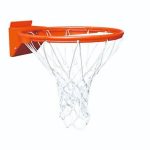 Heavy Duty Basketball ring made of 20 mm SOLID STEEL BAR, with HEAVY Backplate and Side Plates. Galvanized for longer life.