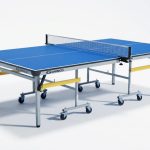 TABLE TENNIS TABLE 25MM, COMPETITION 8 WHEELS100MM IN 1.5' SQUARE